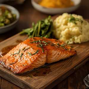CEDAR PLANK SALMON