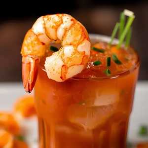Tomatillo & Calabrian Chili Shrimp Cocktail