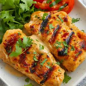 Chicken Malai Tikka Plate
