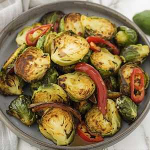 Charred Brussels
