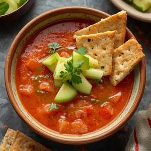 Garden Gazpacho Soup