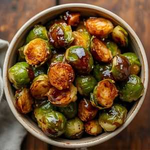 Sweet Soy & Ginger Brussels Sprouts