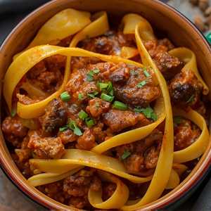 Filet Bourguignon Pappardelle