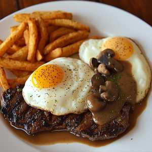 STEAK & EGGS