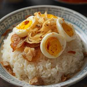 Dried Scallop, Salted Fish & Egg White Fried Rice