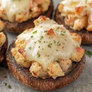 Crabmeat Stuffed Mushrooms