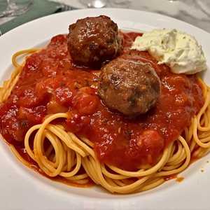 Spaghetti with Meatballs