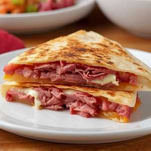 Corned Beef Quesadilla