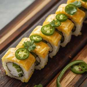 Yellowtail Jalapeño Cut Roll