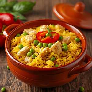 Chicken and Yellow Rice (Arroz con Pollo)