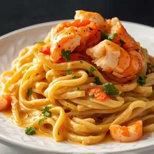 CREAMY LOBSTER BUCATINI PASTA