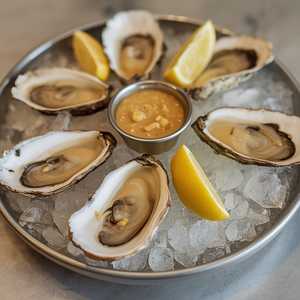 Fresh Oysters on the Half Shell* (6)