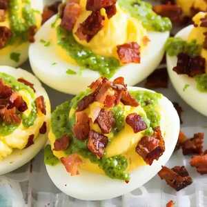 Masala Spiced Deviled Eggs