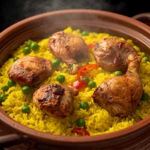 Chicken and Yellow Rice (Arroz con Pollo)