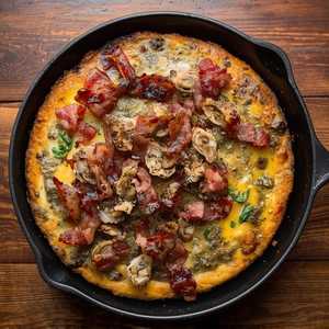 Hangtown Fry (Oyster & Bacon Frittata)