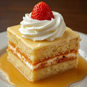 Tres Leches Slice