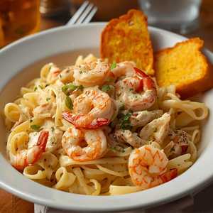 Shrimp & Chicken Cajun Pasta