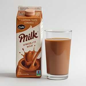 Fat Free Chocolate Milk Jug