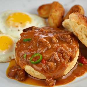 Biscuits & Chorizo Gravy