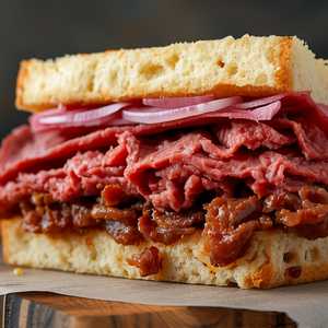 3. Corned Beef, Pastrami & Chopped Liver Sandwich