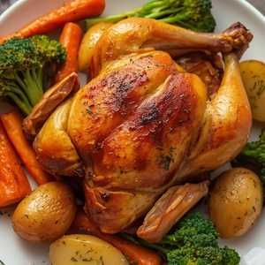 Half Chicken Roasted