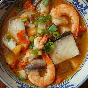 Seafood Tofu Soup