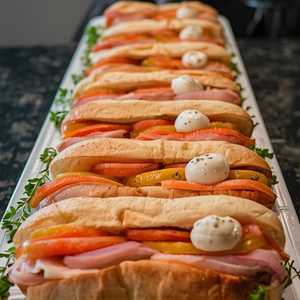 3-Foot Turkey Sub Tray