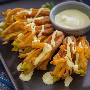 Stuffed Zucchini Blossoms