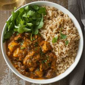 Eggplant Curry Dish
