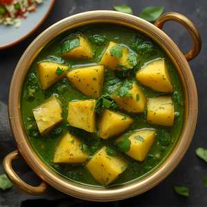 Saag Aloo