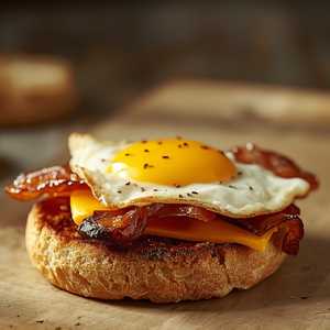 Bacon, Egg, & Cheese Muffin Meal