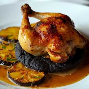Pan Roasted Poulet Rouge 1/2 Chicken