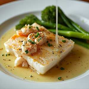Crab Stuffed Alaska Halibut