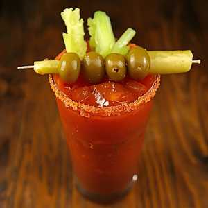 Spicy Pickle Bloody Mary