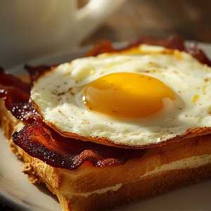 4 Slice Bacon & Egg Sandwich