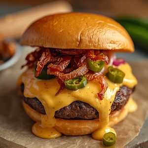Jalapeño Smash Burger