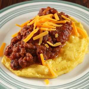 Bowl of Chili Omelette