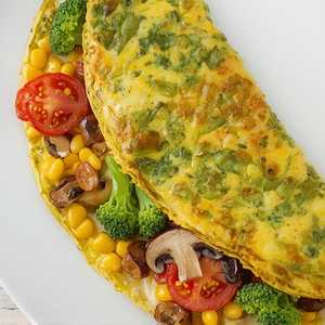 Veggie Omelet*