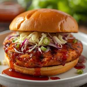 Spicy Korean Grilled Chicken Sandwich