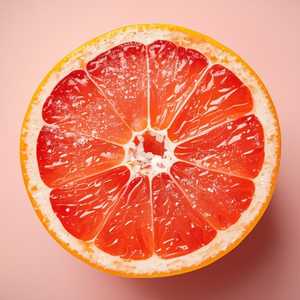 Half grapefruit