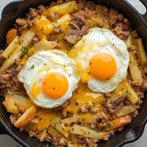 Corned Beef Hash & Eggs
