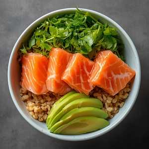 Small Salmon Poke Bowl*