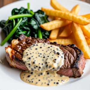 NY Strip Steak "Au Poivre"