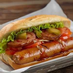 Spicy Andouille Po Boy