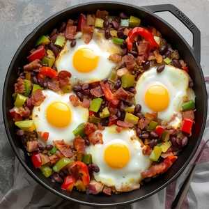 Bacon Hash*