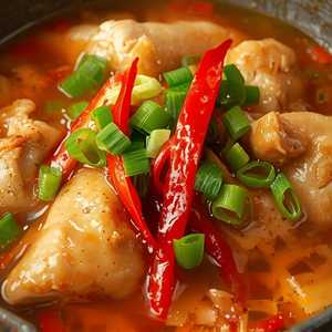 Hot & Sour Soup (Chicken)