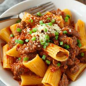 BEEF RAGOUT RIGATONI