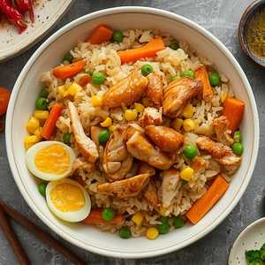 Chicken Chashu Fried Rice