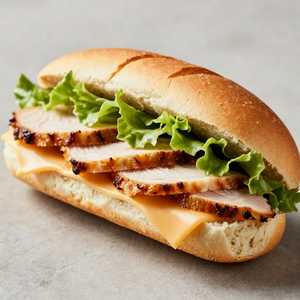 Turkey & Cheese Hoagie