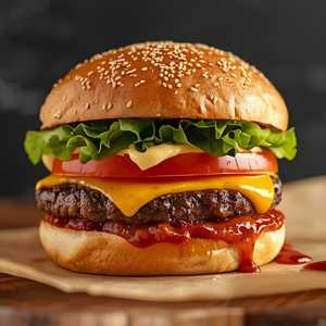 Ben's Famous Chili Burger (Single)